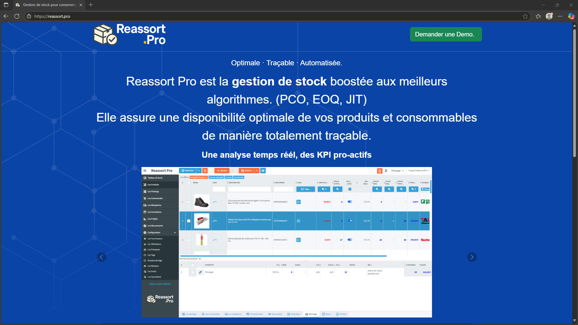 Réassort Pro