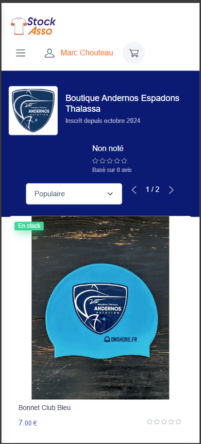 Place de marché pour les associations